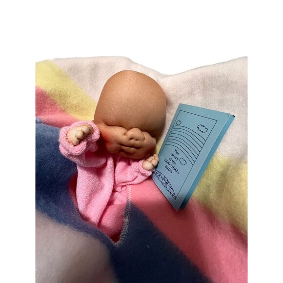 Vintage 1984 Gabriella Goo Goo Kids Hand Puppet Baby Blanket Bed Original Box - Picture 3 of 12